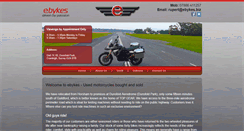 Desktop Screenshot of ebykes.biz